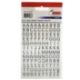 显示明细 英文字母形状贴纸,120片,2张,8*10毫米 - Tanex STC-409 图片 英文字母形状贴纸,120片,2张,8*10毫米 - Tanex STC-409