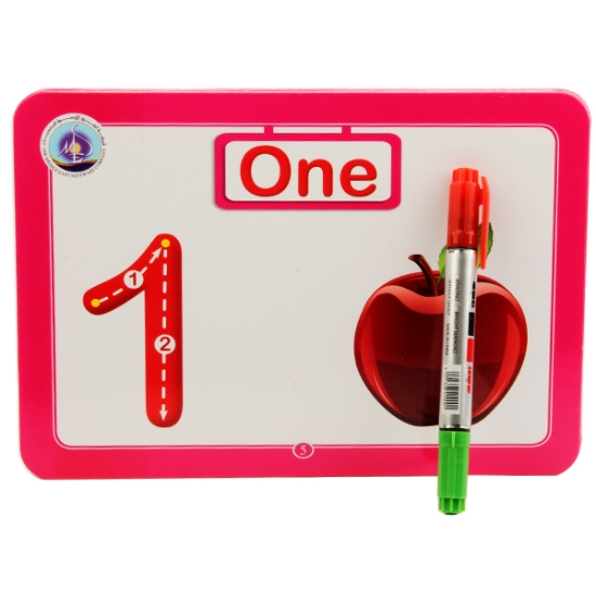 Imagen de FICHAS DE NÚMEROS Y LETRAS EN INGLÉS