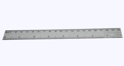 Picture of RULER PLASTIC 20 CM MODEL A019