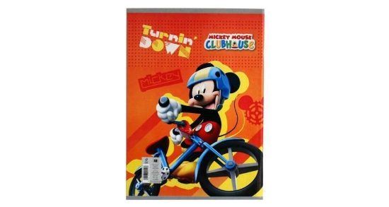 图片 学校笔记本 英文卡通角色 40页，22.5x16厘米 - Nahdet Misr