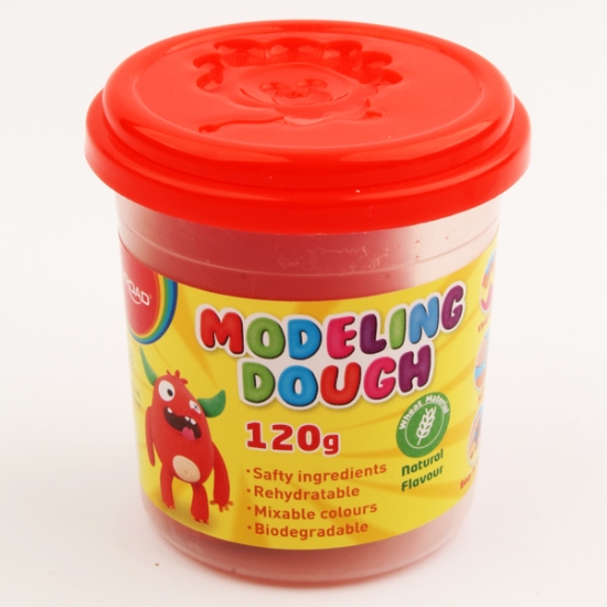 Picture of علبة صلصال 120 جرام أحمر كي رود موديل KR972236