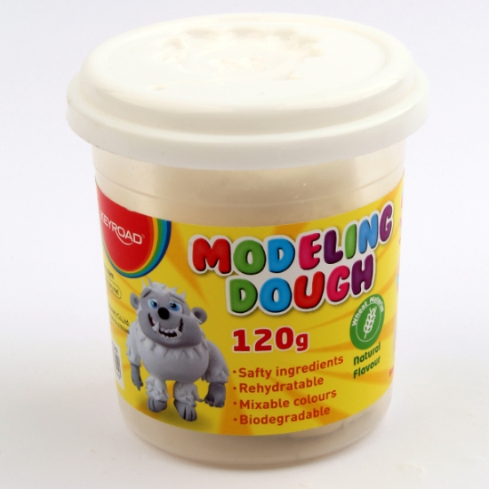 Picture of A Box of Clay 120-gram White Keyroad Model KR972242