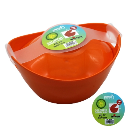 Picture of Bowl with lid plastic 700 ml Mintra Model 99056