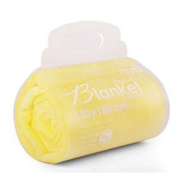Agrandir l'image de Couverture en microfibre Jaune 180 x 130 cm - Mintra Image de Couverture en microfibre Jaune 180 x 130 cm - Mintra
