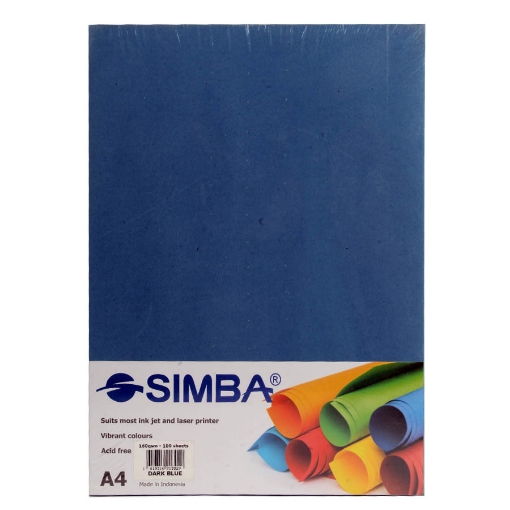 Picture of Pink Copy Paper A4 Pack 25 Sheets Simba