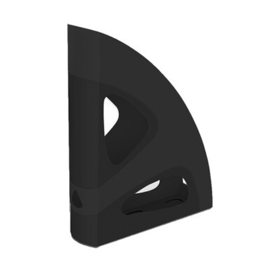 Image de Dossier en plastique souple noir - Mas 884