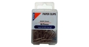 Picture of Mintra Plastic Box Paper Clips Silver 25mm - Pack of 90 - Model 94352