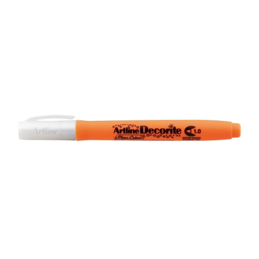 Picture of Decorative Marker Pen Neon Orange Watercolor - Art Line EDF1