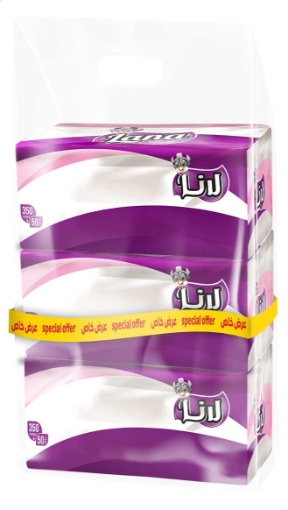 Picture of Soft Tissues 3 Layers 400 Tissues * 3 Packs - Lana