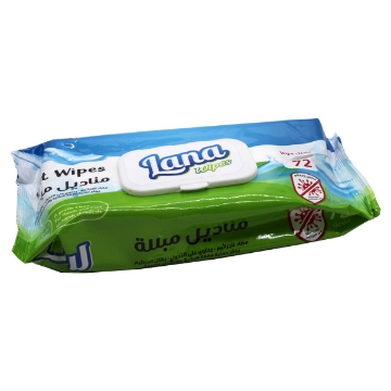 Show details for Alcohol Hand Sanitizer Wipes/72 Wipes - Lana Picture of Alcohol Hand Sanitizer Wipes/72 Wipes - Lana