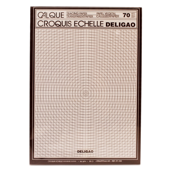 Image de Bloc de croquis A4, 70 grammes, 50 feuilles