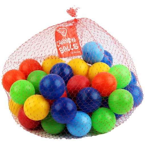 Picture of Small balls net 40 pieces Cannonballs model BAL006