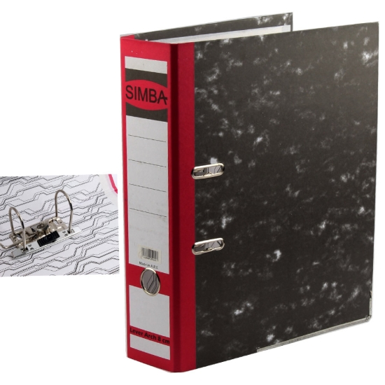 图片 西蒙巴 8厘米 2环固定杠杆档案夹