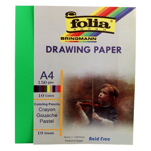 Picture of Green Paper Set 150 gm A4 – Folia.