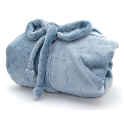 Picture of Blanket Microfiber light Blue 180 x 160 cm Mintra