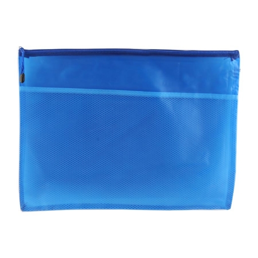 Picture of A3 Blue Mesh Zippered Case - Simba