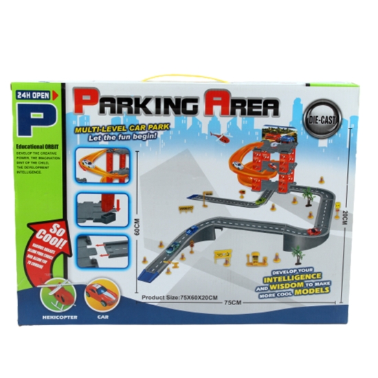 Picture of نموذج جراج طيارة (لعبة حلبة سباق شكل جراج طيارة) - 9288