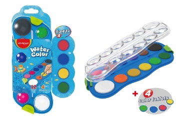 Show details for Palette Water color 12 Colors + 4 colors for free Keyroad Model KR971611 Picture of Palette Water color 12 Colors + 4 colors for free Keyroad Model KR971611