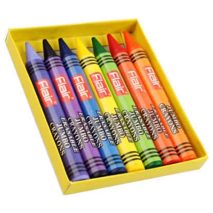 Picture of ERASABLE SUPER RAINBOW CRAYON 7N FA8038-ASSORTED