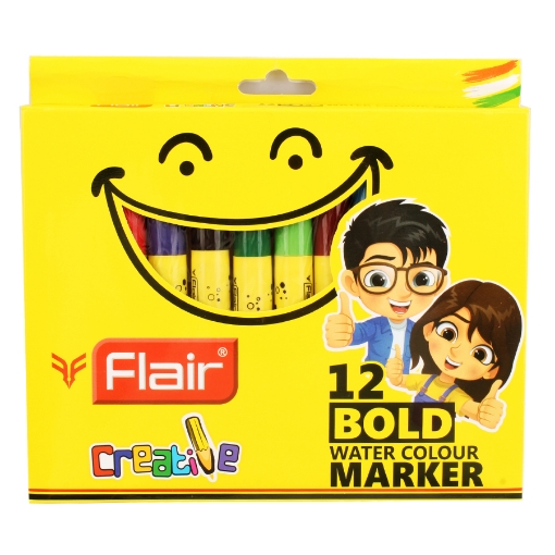 Image de Couleurs de marqueur 12 Couleurs Modèle Flair FA8015