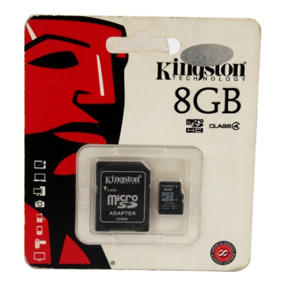 Picture of KINGSTON 8 GIGA MEMORY CARD