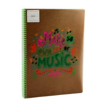 Zeige Details für كشكول سلك بلاستيك 100ورقة 4سطر انجليزى 70جم موديل Bild von كشكول سلك بلاستيك 100ورقة 4سطر انجليزى 70جم موديل