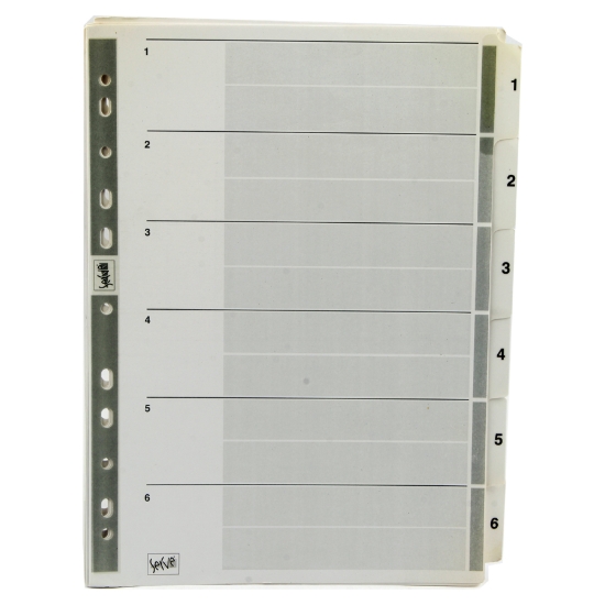 图片 编号分隔器 1:6 - 服务