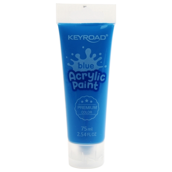 Picture of Acrylic Color Tube Blue 75 ml – Keyroad Model KR972206