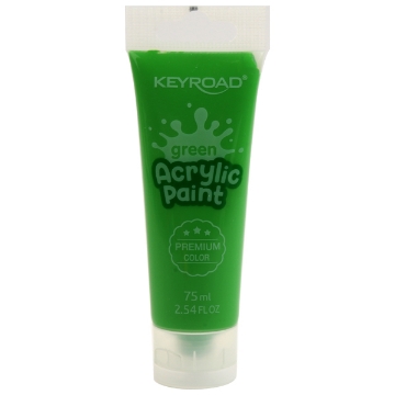 Show details for Green Acrylic Paint 75 ml Keyroad KR972207 Picture of Green Acrylic Paint 75 ml Keyroad KR972207
