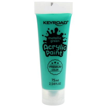 Picture of Keyroad Acrylic Paint 75 ml Metallic Green KR972210