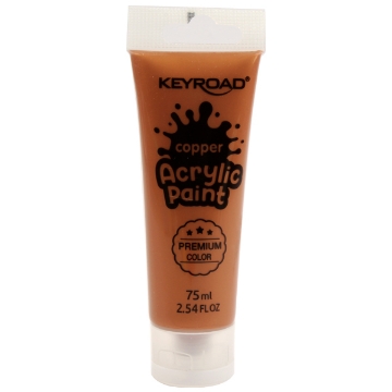Show details for Acrylic Paint Copper 75 ml Keyroad Model KR972213 Picture of Acrylic Paint Copper 75 ml Keyroad Model KR972213