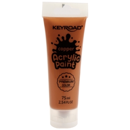 Picture of Acrylic Paint Copper 75 ml Keyroad Model KR972213