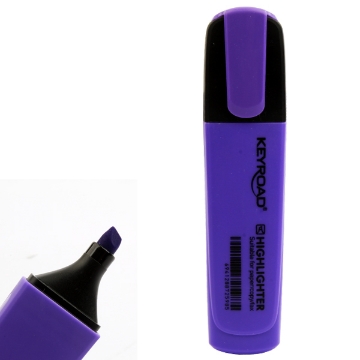 Zeige Details für Textmarker mit Keilspitze, Lila Farbe – Keyroad Modell KR972170 Bild von Textmarker mit Keilspitze, Lila Farbe – Keyroad Modell KR972170