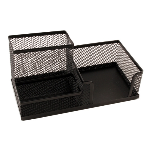 Picture of Metal Desk Organizer Set with 3 Eyes Mesh - 9128