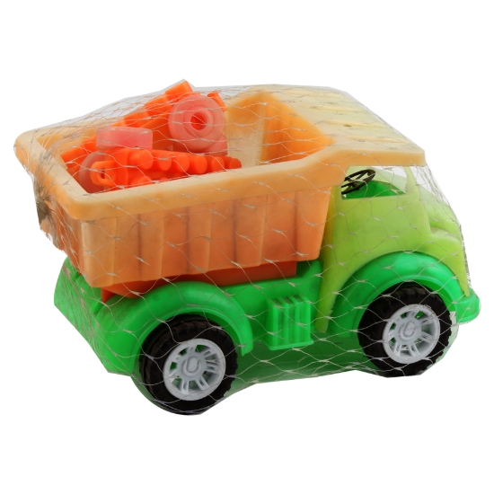 Imagen de عربية قلاب +6 قطع مكعبات