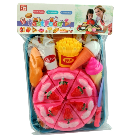 Imagen de لعبة بيتزا 8 فطعة فى كيس