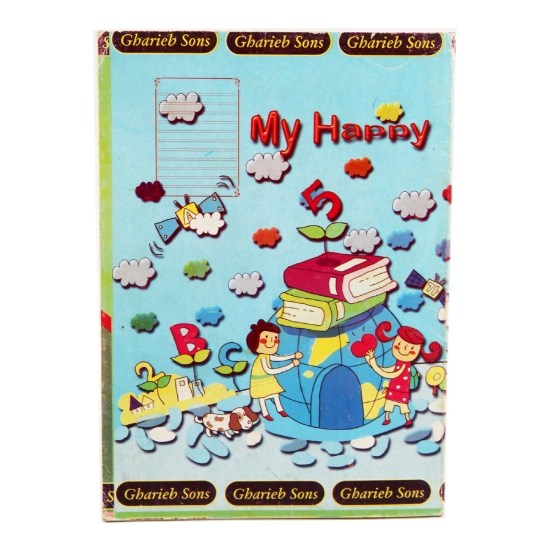 Image de كشكول مدرسى اولاد غريب دبوس 40 ورقه انجليزي غلاف كوشيه