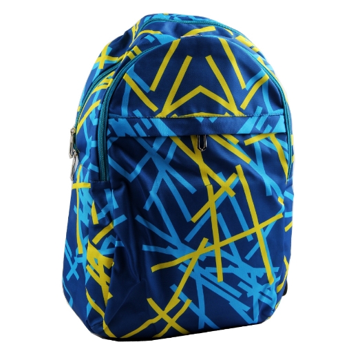 Picture of School Back bag 3 zippers colors