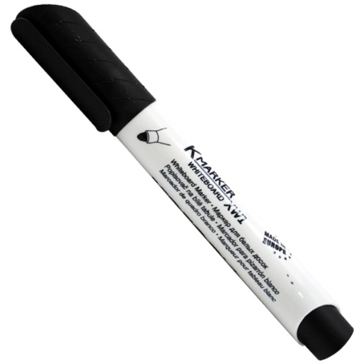 Picture of Whiteboard Marker - Round Tip Black XW1 Kores Model 20830