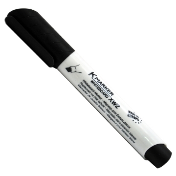 Show details for Whiteboard Marker Chisel Tip Black, Kores Model 20850 Picture of Whiteboard Marker Chisel Tip Black, Kores Model 20850