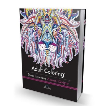 Show details for كتاب تلوين للكبار حجم وسط Picture of كتاب تلوين للكبار حجم وسط