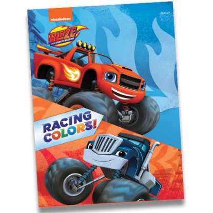Picture of  Nickelodeon Blaze & The Monster Machines Racing  coloring book