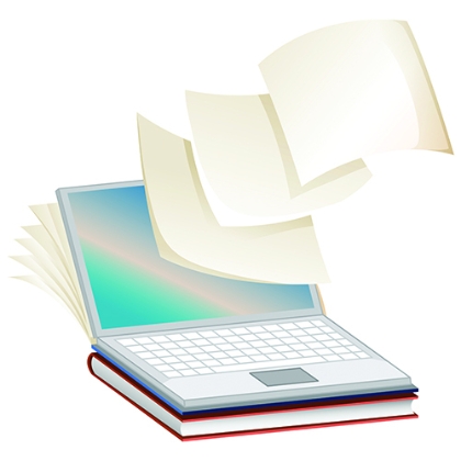 Image de la catégorie Papier informatique