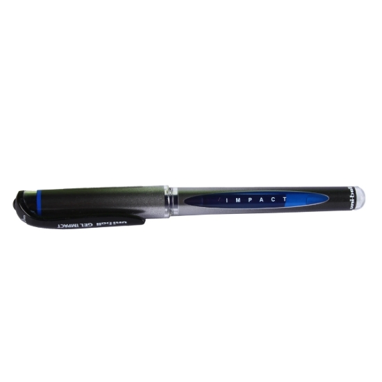 Bild von Impact Gel Rollerball Pen 10 mm Blau - Uni-Ball UM153S