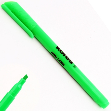 Show details for Highlighter Fine tip light green Kores Model 36205 Picture of Highlighter Fine tip light green Kores Model 36205