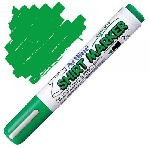 Picture of Marker Pen for T-Shirt Dark Green 10g Medium – Art Line EKT2