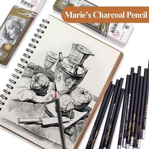 Picture of MARIS CHARCOAL PENCIL SUPER SOFT MODEL C7300-8