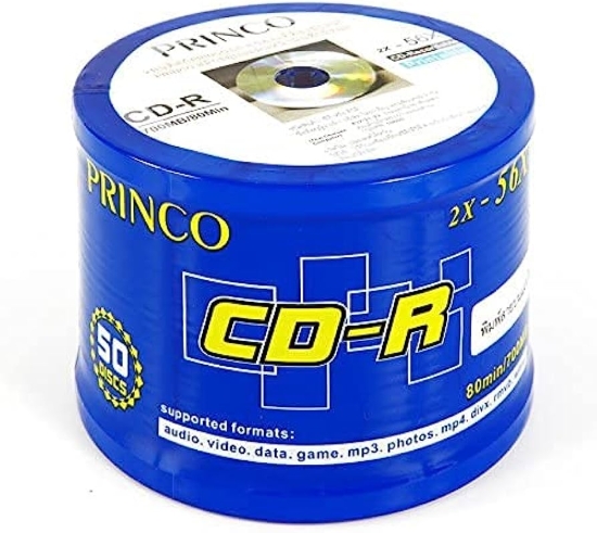 Picture of CD PC  700 MB White Without Case - Princo