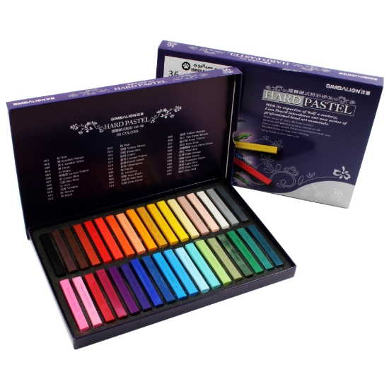 Image de Couleurs Pastel Dur 36 teintes simbalion modèle01 - HP - 36