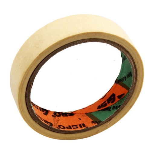 Picture of Masking Paper Tape 1 Inch 2.5 cm 15 Meters Yellow